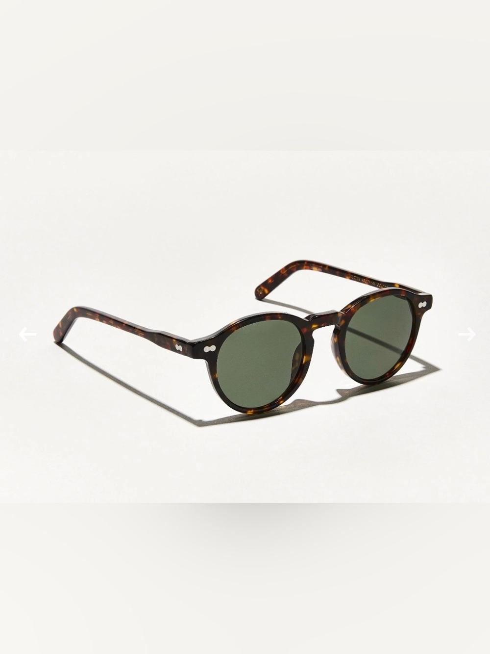 MOSCOT Miltzen Tortoise Sunglasses
